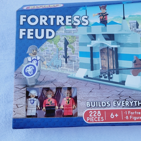 Blokko Fortress Feud 228 Pieces Building Blocks - Picture 4 of 8